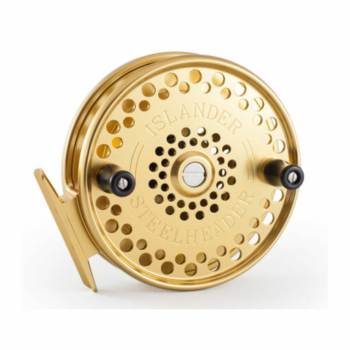 Islander Steelheader Centerpin Reel / Gold