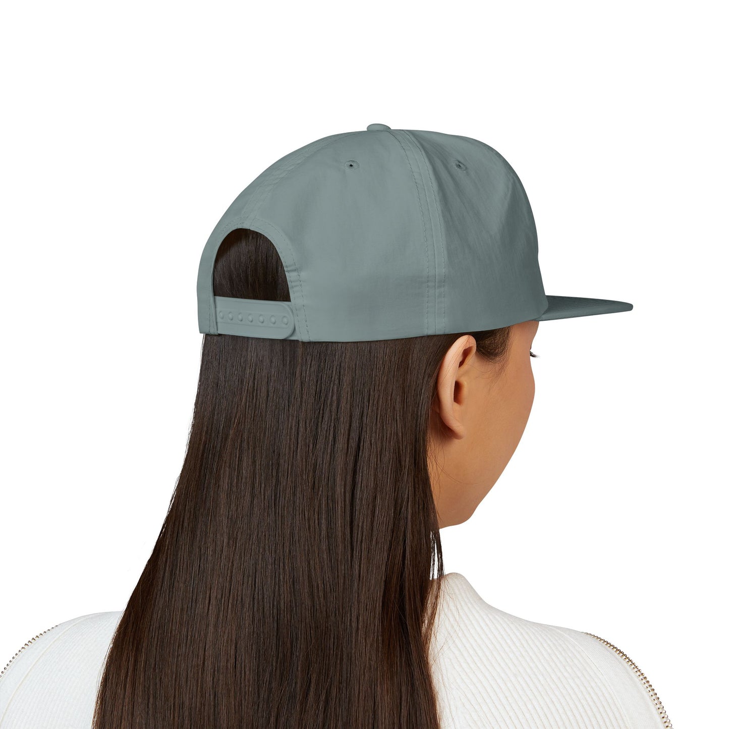 Prolite Surf Cap – Black Little Dude Logo (Recycled Nylon)
