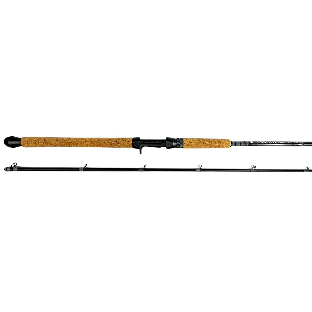 Prolite 9'6" Medium Heavy Salmon & Steelhead Casting Rod – Takedown, 10-25 lb – Satin Grey
