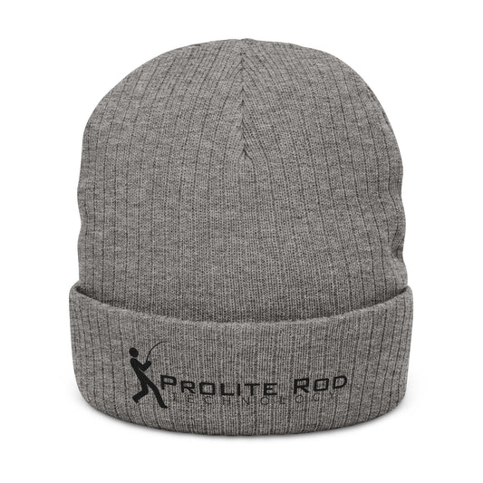 Ribbed Knit Beanie (Embroidery)
