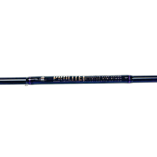 SVX Salmon & Steelhead 10'6” 8-12# Medium Light Spinning Rod- "Purple Silver Black"