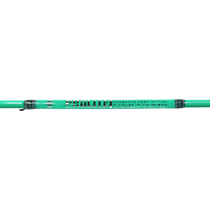 Prolite 7' Trout Spinning Rod 4ā10 lb | Light SVX ("Seafoam & Grey")