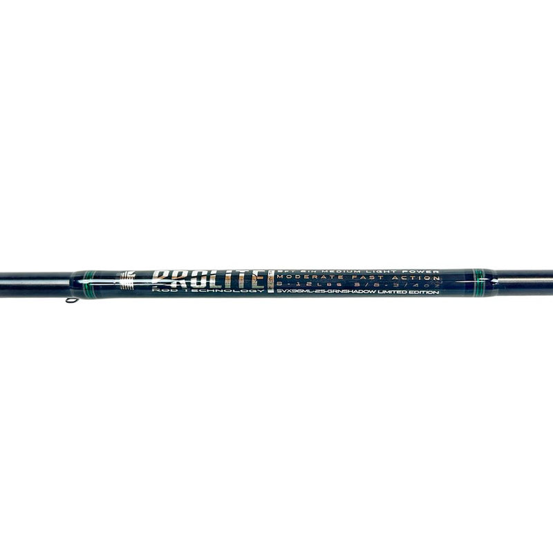 Prolite 9'6" Salmon & Steelhead Spinning Rod 8–12 lb | Medium Light SVX "Green Shadow" Limited Edition