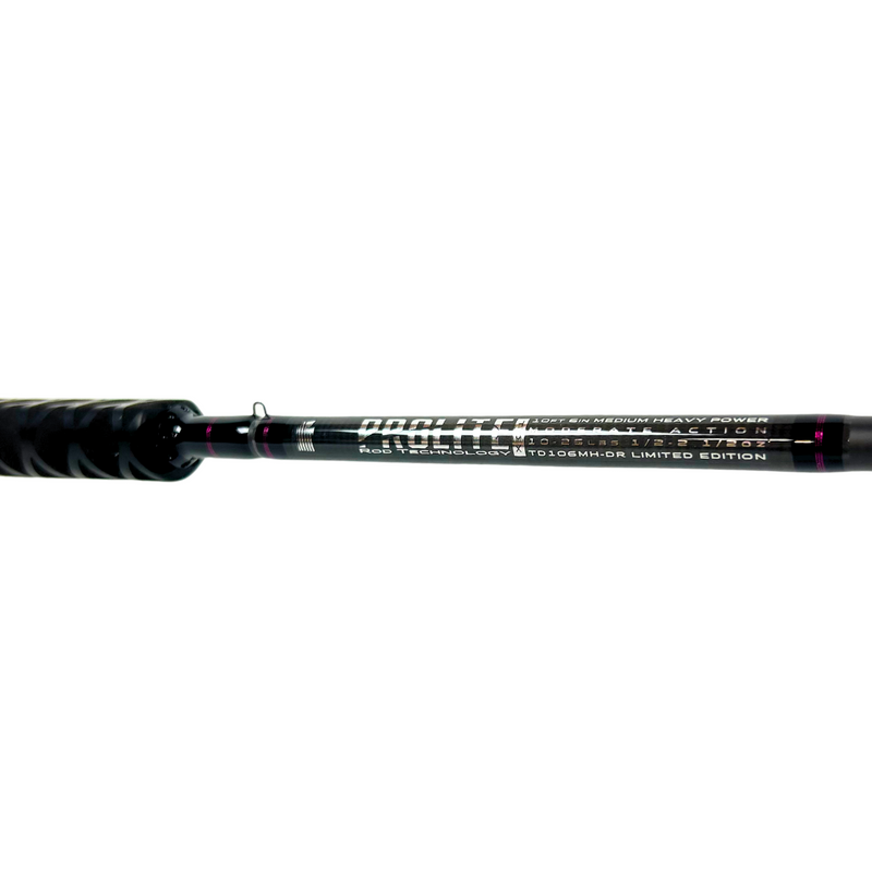 Prolite 10'6" Salmon Downrigger Trolling Rod 10–25 lb | Medium Heavy Takedown DR ("HeartBreaker" Limited Edition)