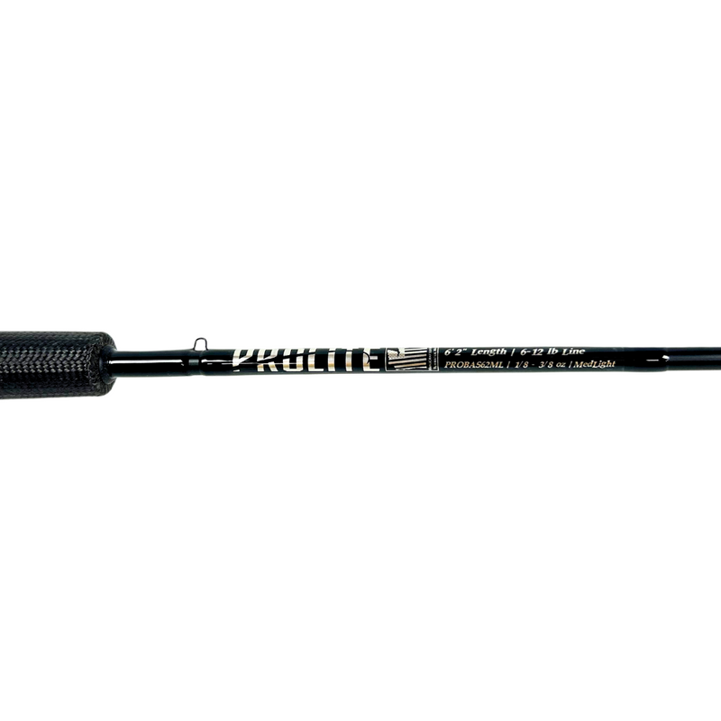 Prolite 6'2" Bass Spinning Rod 6–12 lb | Medium Light Moderate Fast SVX