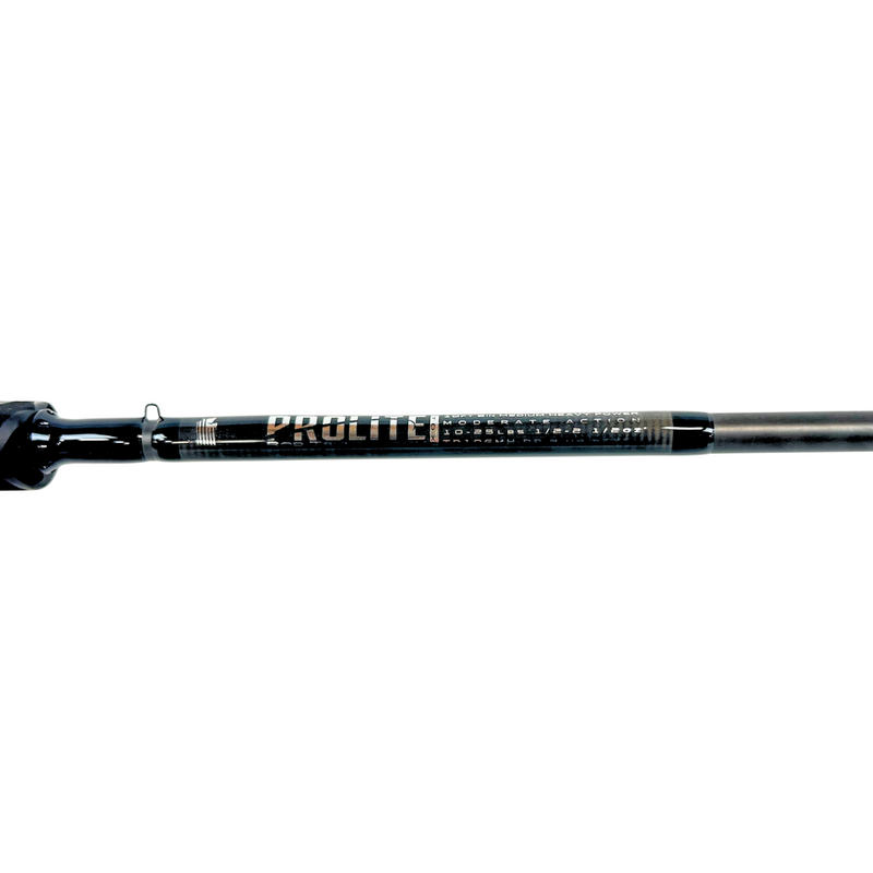 Prolite 10'6" Salmon Downrigger Trolling Rod 10–25 lb | Medium Heavy Takedown DR Black Trim