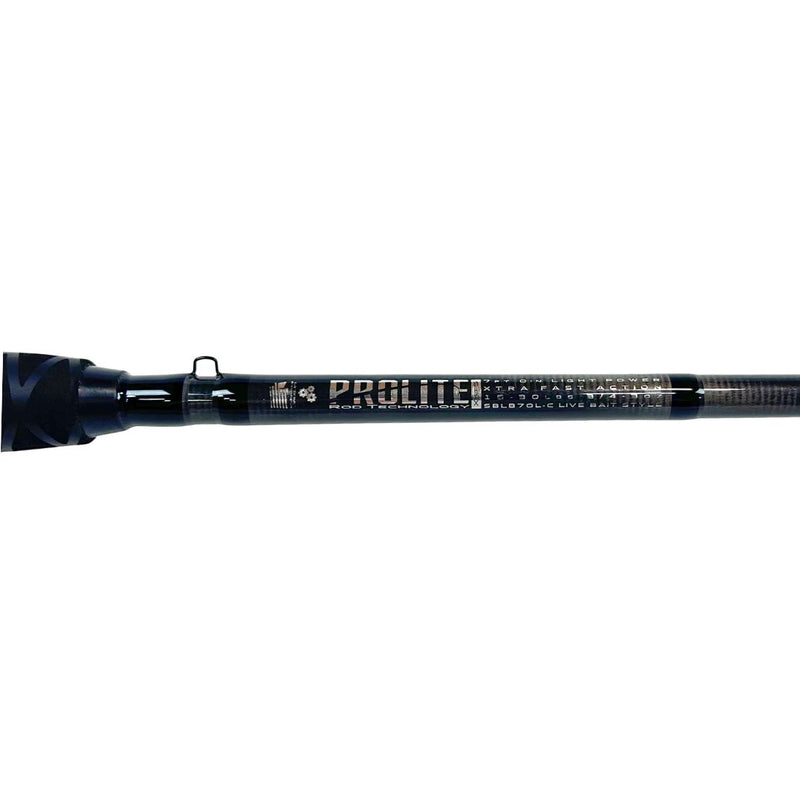 Prolite 7' Saltwater Live Bait Casting Rod 15–30 lb | Light Select Blend (No Trigger)