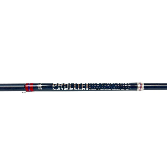 SVX SALMON TWITCH/ HOVER ROD 7'6" 8-12# LIGHT XTRA FAST SPINNING | LIMITED EDITION "USA"