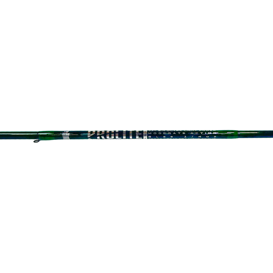 Prolite 7'6" Trout Ultralight Spinning Rod 26 lb | Ultralight 2-Piece Prolite Rod Technology Prolite 7'6" Trout Ultralight Spinning Rod 26 lb | Ultralight 2-Piece Prolite Rod Technology