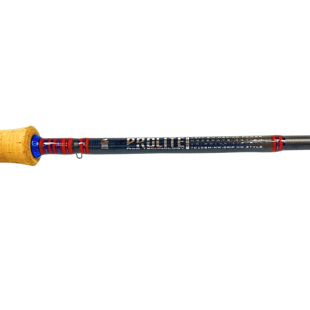 Takedown NW Style 10'6” 10-20# Medium Power- "DRIP STICK" Combo | Islander Blue MR3