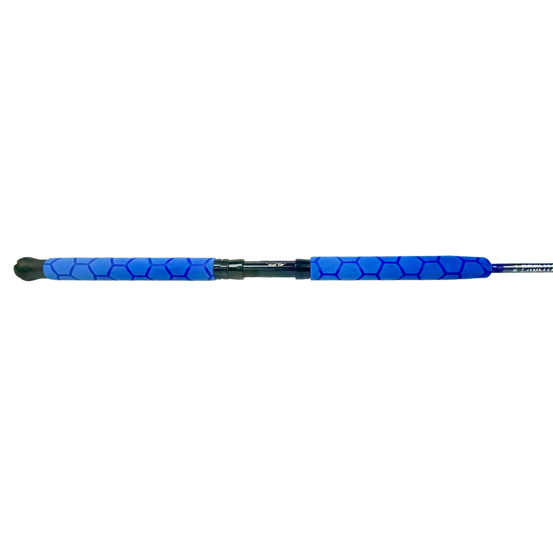 SELECT BLEND HALIBUT 5'8" 50-100# XTRA HEAVY SPIRAL WRAP - "Knockout" Edition