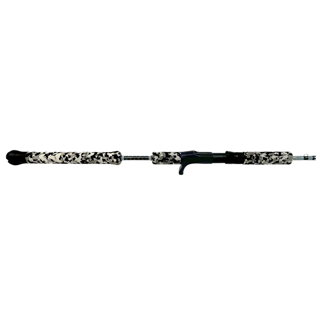 Carbon X Slow Pitch 7'6" 25-50# Medium Heavy | Camo Trim | Casting Trigger | Graphite R/S