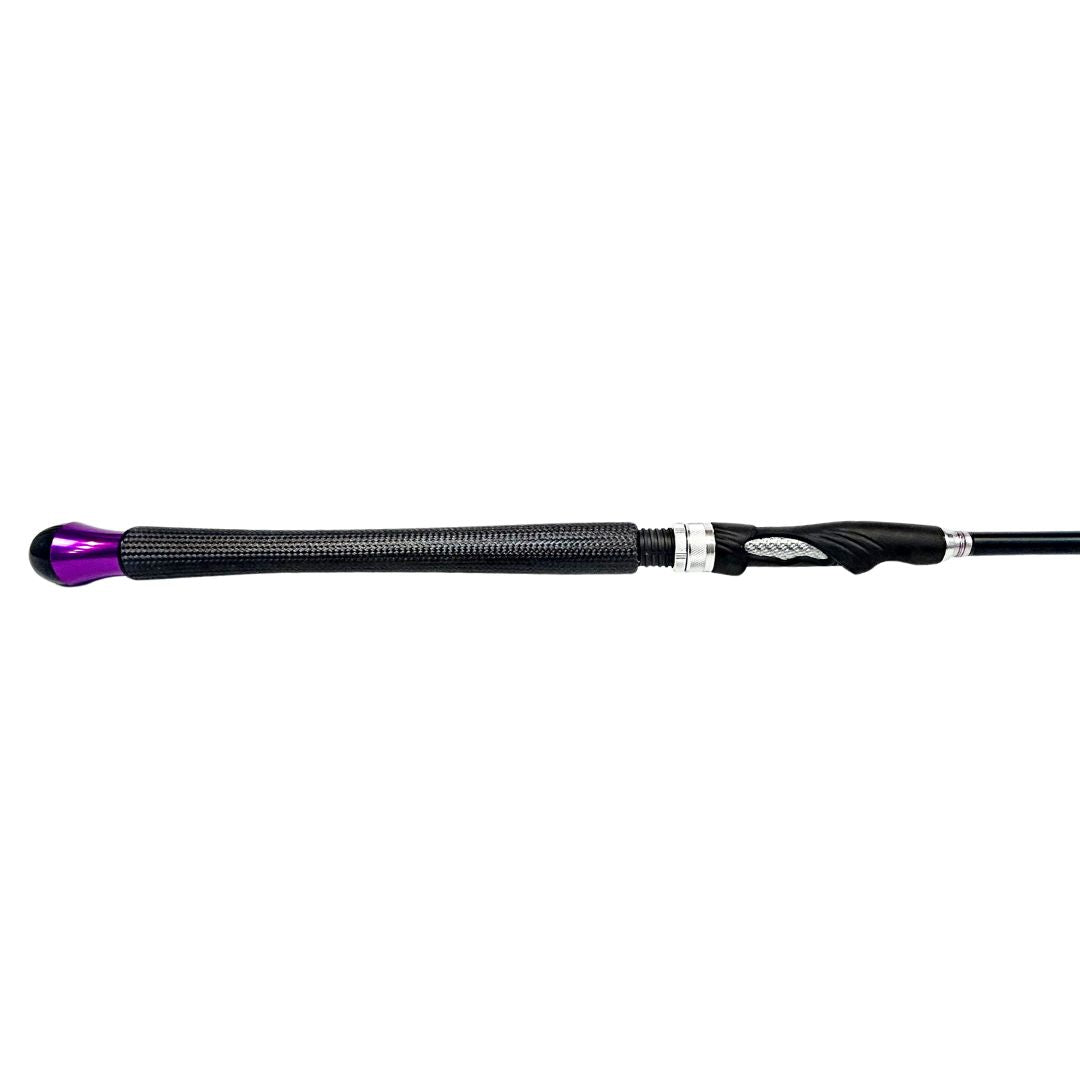 SVX SALMON TWITCH/ HOVER ROD 7'6" 8-12# LIGHT XTRA FAST SPINNING | LIMITED EDITION "PURP"