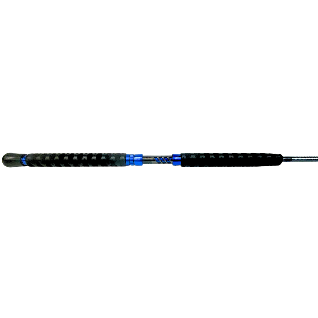 SELECT BLEND HALIBUT 6'6" 30-60# HEAVY SPIRAL WRAP - "Stormy Waters" Edition