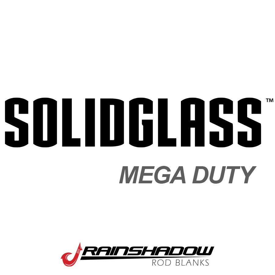.385"X.105"X72"-GB - 6' 1 pc Solid Glass Salt M ML 12-20lb. GB