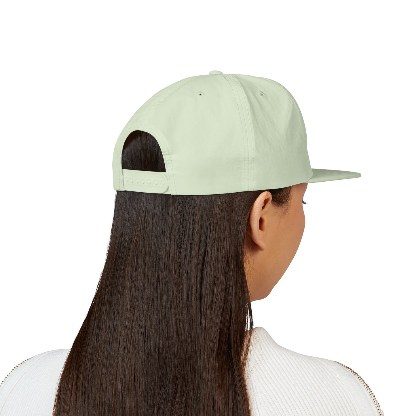 Prolite Surf Cap – Black Little Dude Logo (Recycled Nylon)