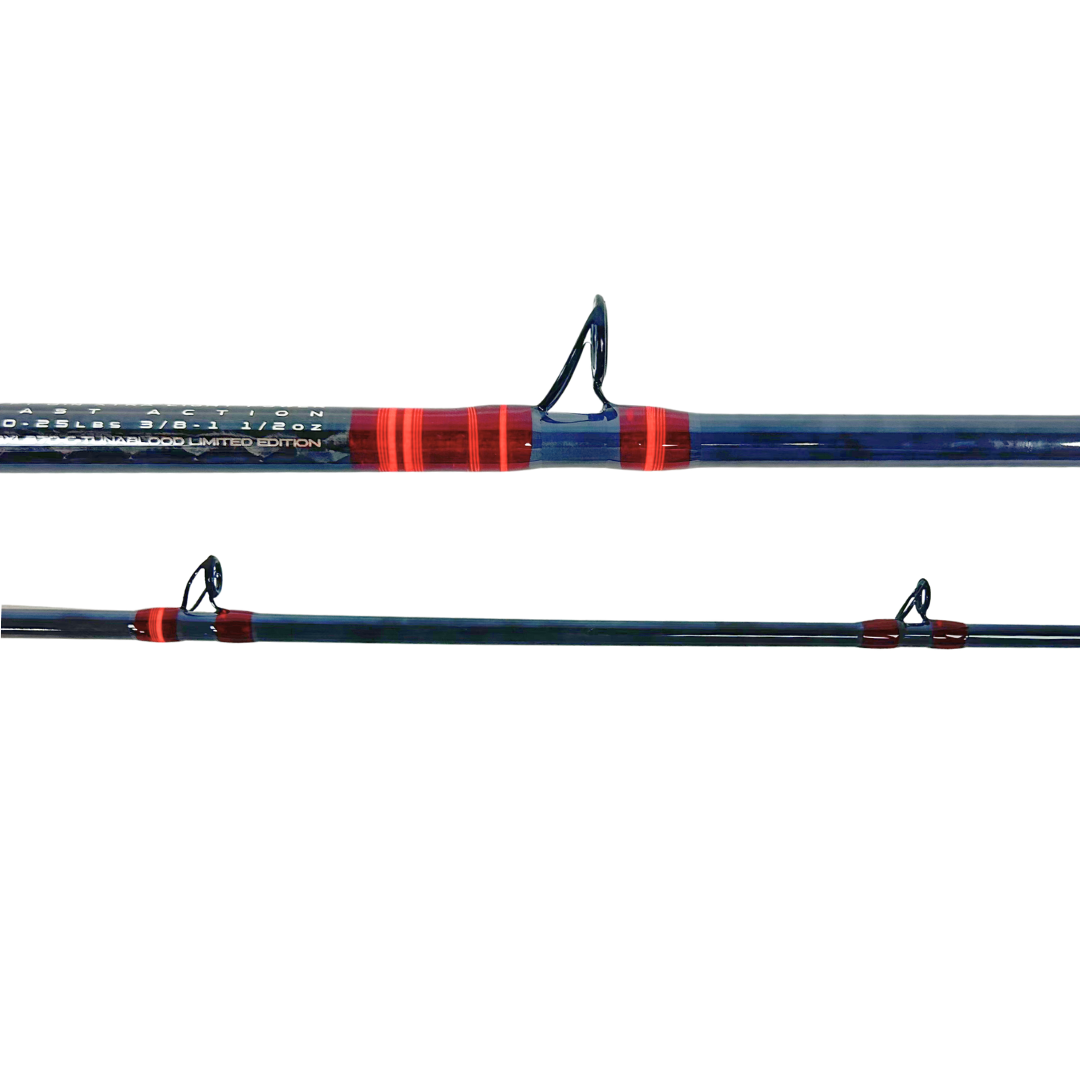 Carbon X Live Bait 7'0" 10-25# Extra Light | Casting w/o Trigger | TUNA BLOOD