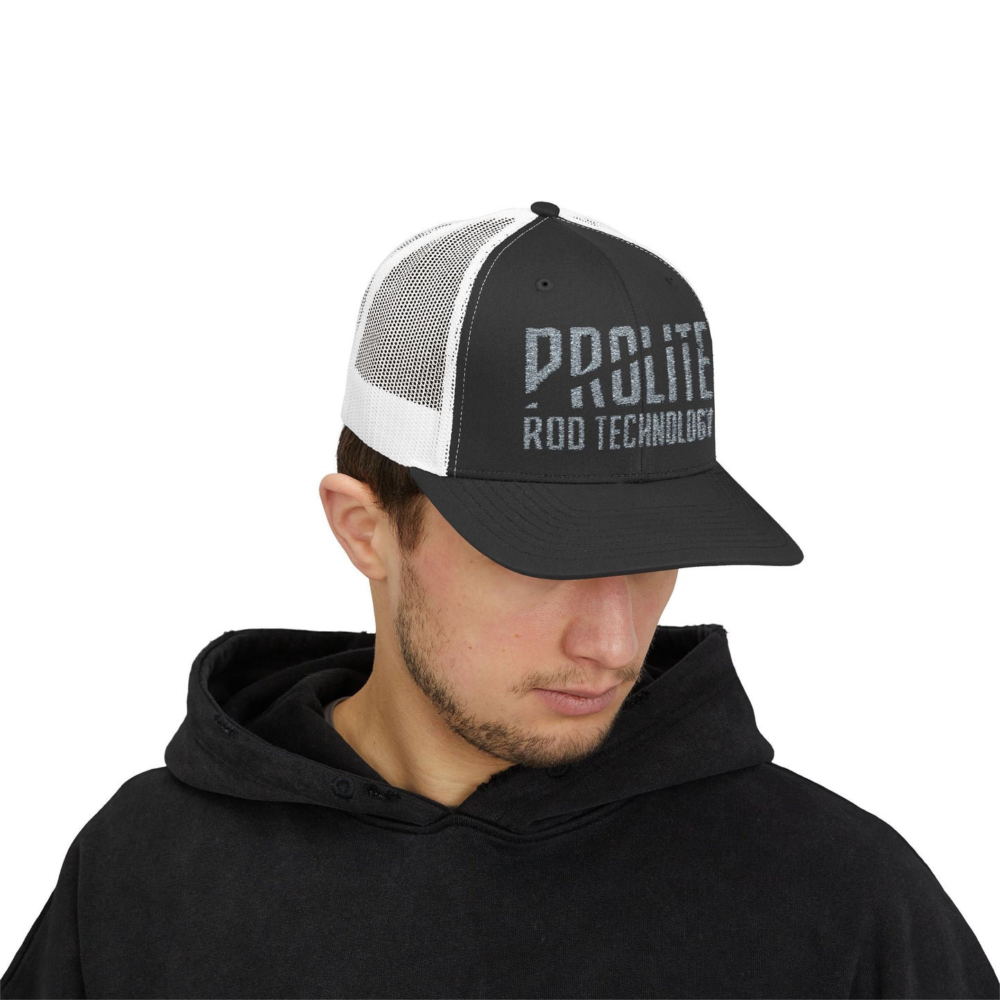 Prolite Snapback Trucker Cap – Grey Logo Edition