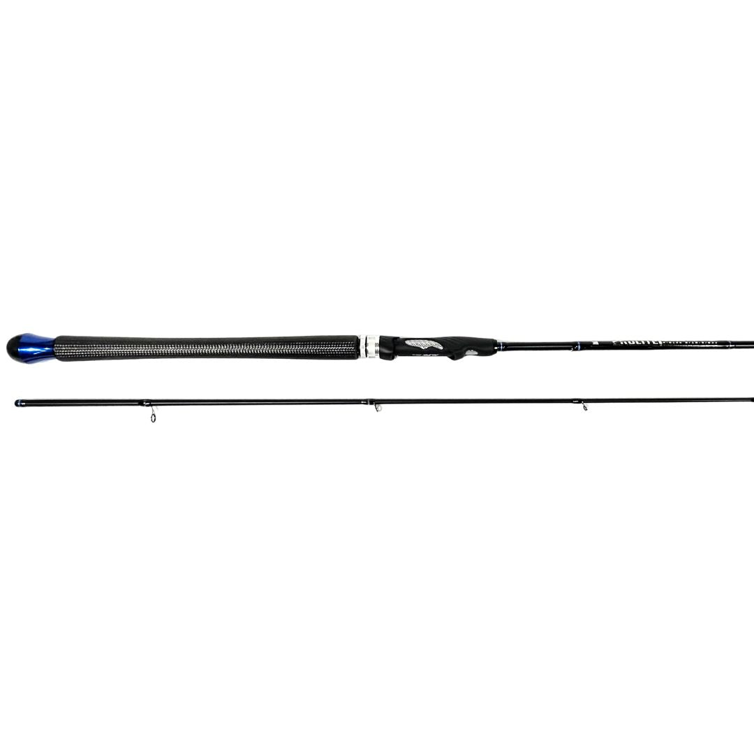 SVX Salmon & Steelhead 9'6” 4-8# Ultra Light Spinning Rod- "Blue & Silver Colorway"