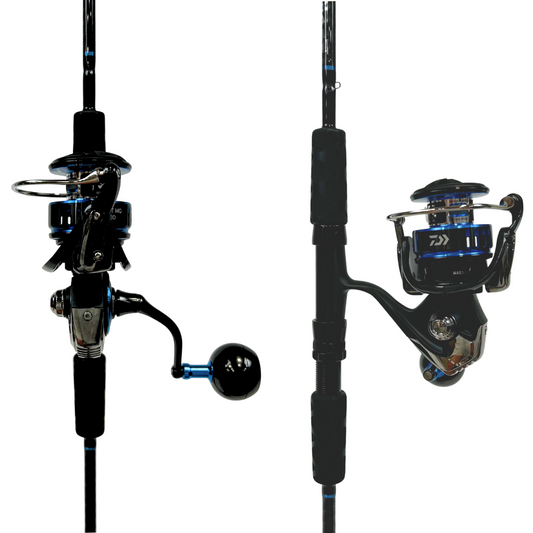 SVX Slow Pitch Jig Rod + Daiwa Saltist MQ 4000 Combo
