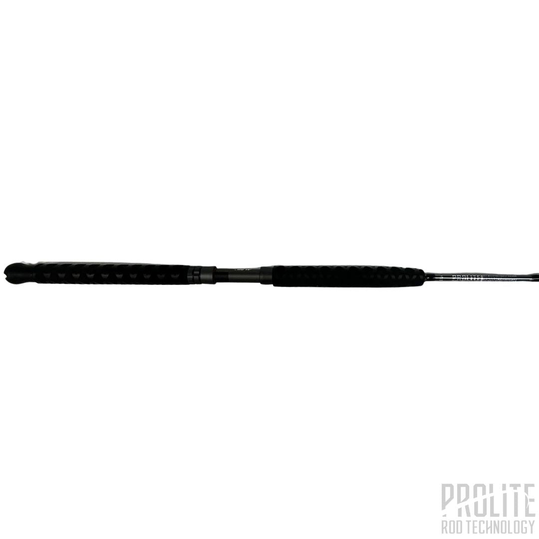 SELECT BLEND HALIBUT 5'8" 50-100# XTRA HEAVY SPIRAL WRAP (GREY TRIM)