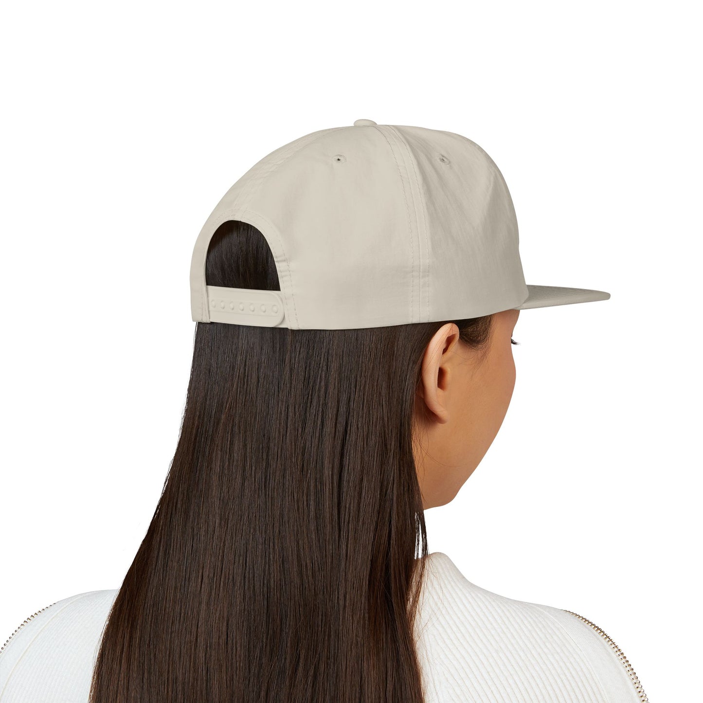 Prolite Surf Cap – Black Little Dude Logo (Recycled Nylon)
