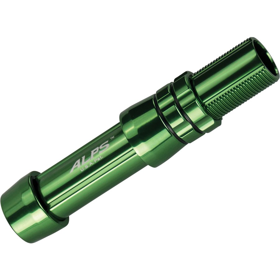 CAH20M-GR - Centra-Lock Alum Machined R/S - Green