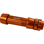 CAH18WCM-OR - Wide R/S Center-lock Alum Mach w/cush hood 18 - Limited Edition Orange