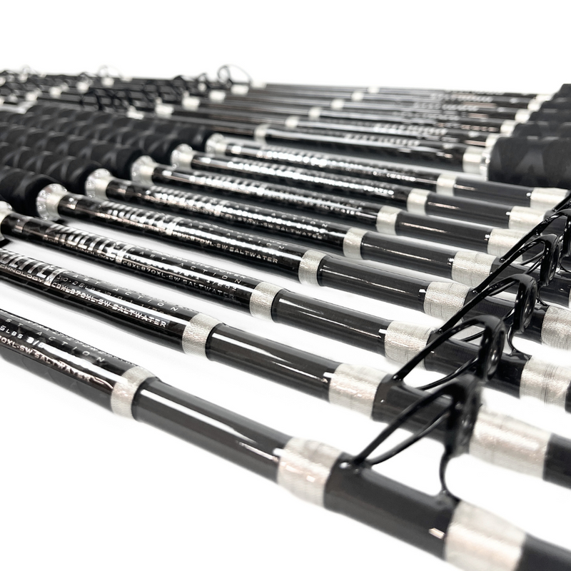 Prolite Carbon X 14-Rod Custom Boat Package | Albacore, Tuna & Live Bait Rod Set