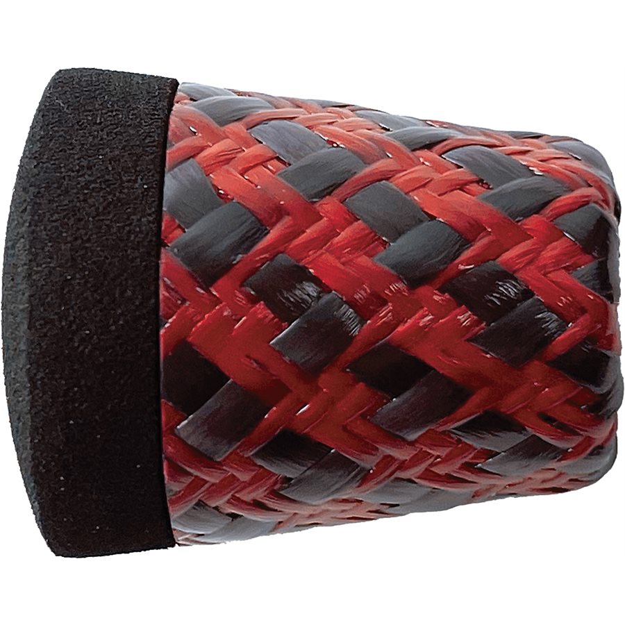 FCCCFB-2-DS/R — Forecast Dragonscale Carbon Grip Fighting Butt 1.375" Red (FCCCFB-2-DS/R)