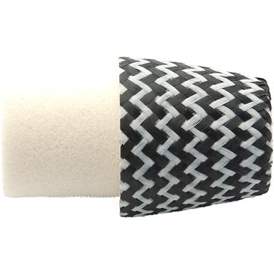 FCFB1.75-375-W - White-Forecast Carbon Grip Fighting Butt 1.75"-375