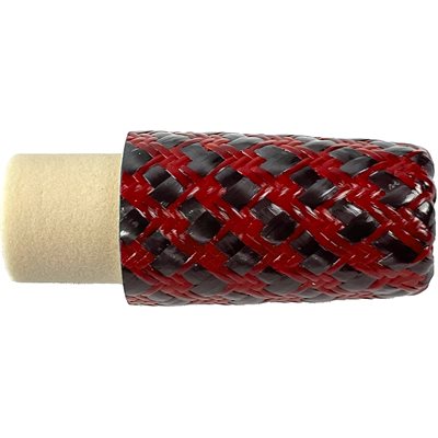 FCFB2.5-350-DS/R — Forecast Dragonscale Carbon Grip Fighting Butt 2.5-350 Red (FCFB2.5-350-DS/R)