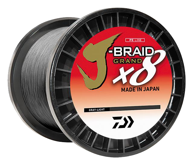 J-BRAID GRAND X8 30# LIGHT GREY (BY THE YARD)