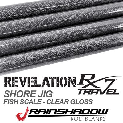 rainshadow blank shimano clarus hotshot rod REVTJ96L-4FS-CG — Revelation Travel RX7 — 9'6