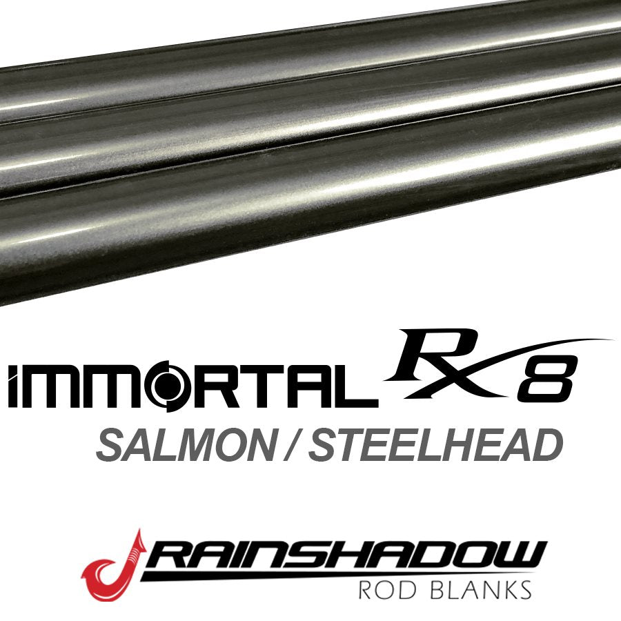 XBB964-TC — 7'10" RainShadow RX8 Blank X Heavy Fast Line 12-25lb. RX8 Graphite Ti Chrome Gloss (XBB964-TC)