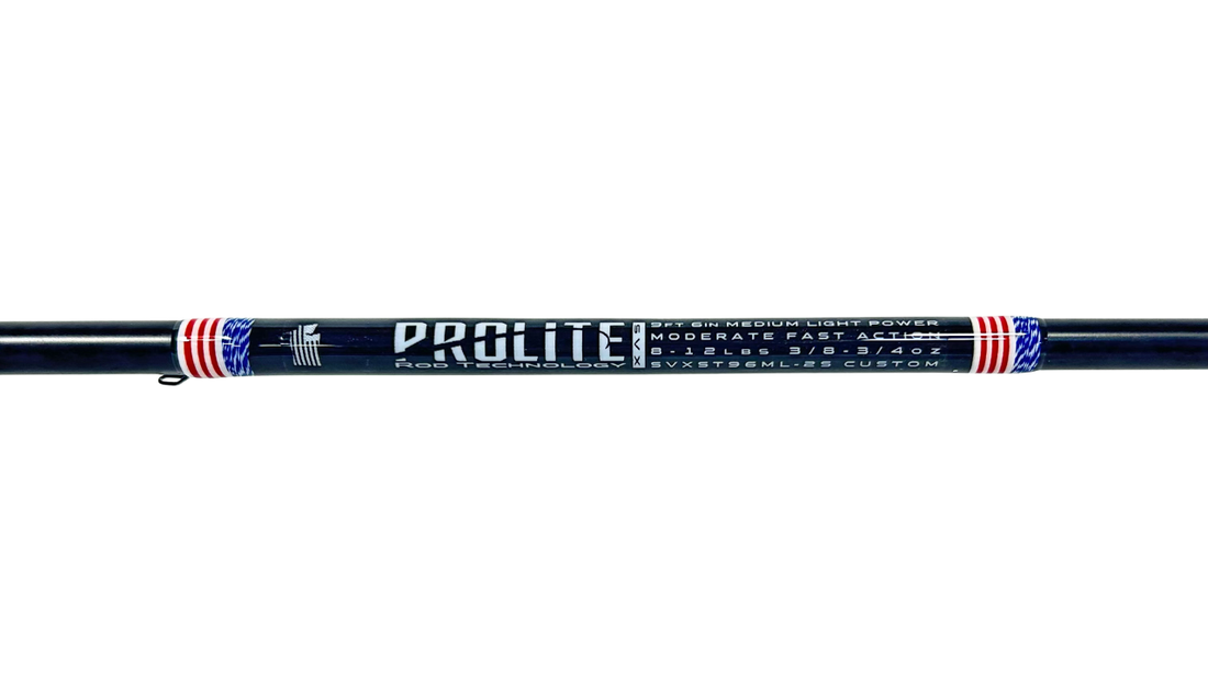 Merica' - 9'6" Medium Light American themed Spinning Rod