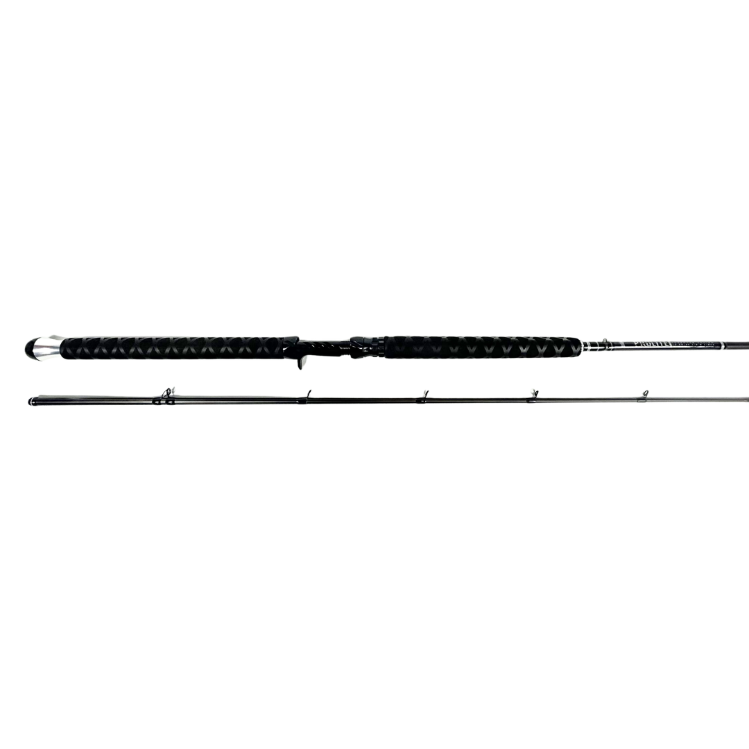 Prolite 10'6" Salmon Downrigger Trolling Rod 10–25 lb | Medium Heavy Takedown DR Cop Car