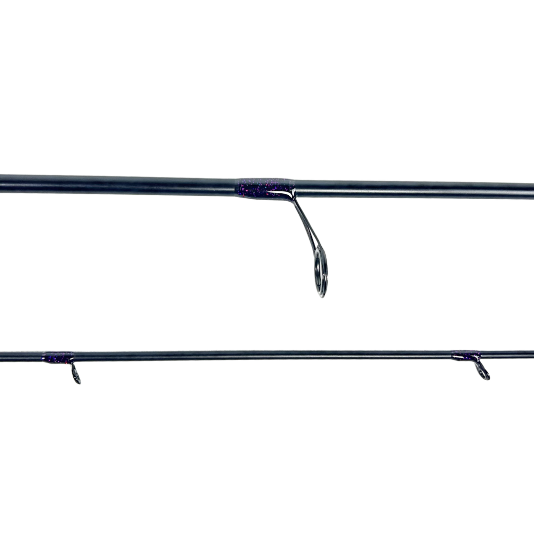 Prolite 9'6" Salmon & Steelhead Spinning Rod 4–8 lb | Ultralight SVX | Purple Galaxy