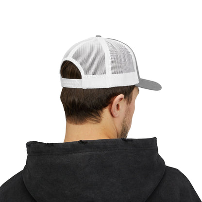 Little Dude Snapback Trucker Cap – Black Logo Edition