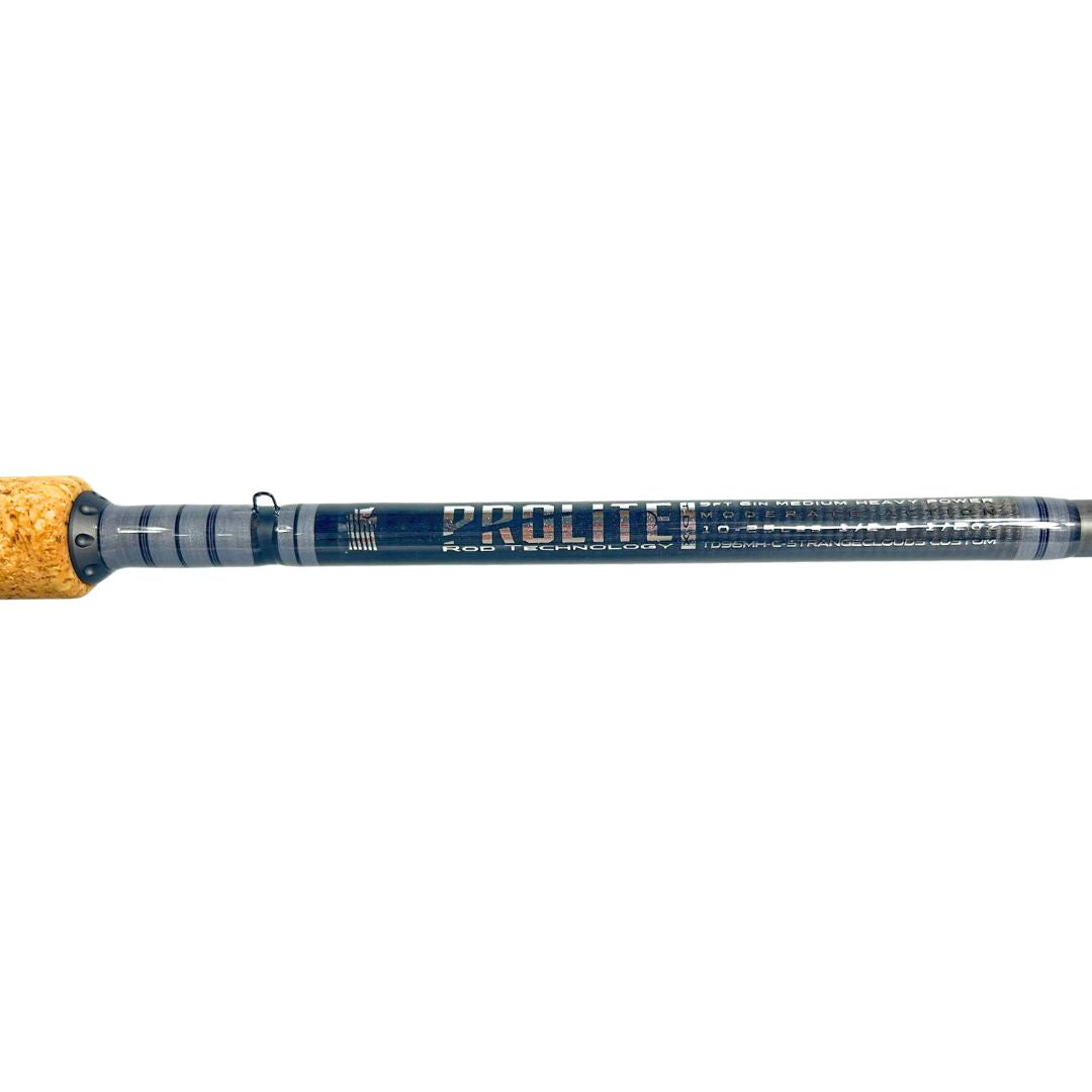Prolite 9'6" Medium Heavy Salmon & Steelhead Casting Rod – Takedown, 10-25 lb – Satin Grey