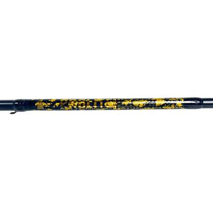 Prolite 9'6" Salmon & Steelhead Spinning Rod 6-10 lb | Light SVX | Black and Gold Flake
