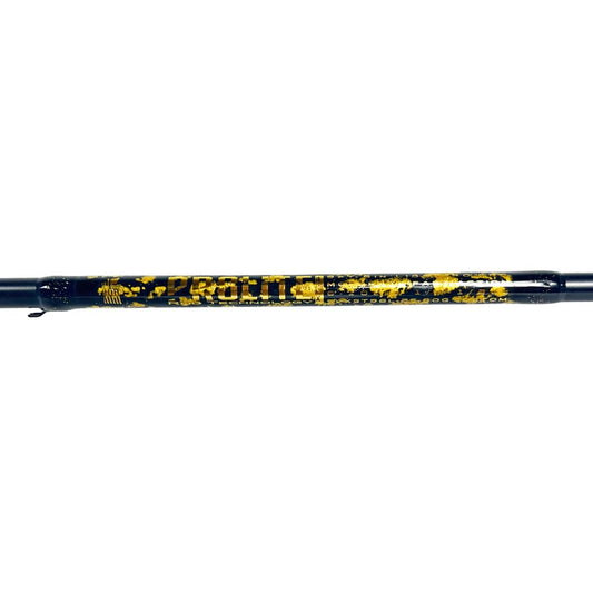 Prolite 9'6" Salmon & Steelhead Spinning Rod 6-10 lb | Light SVX | Black and Gold Flake