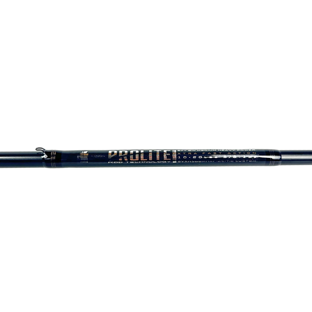 Prolite Salmon & Steelhead SVX Hotshot 8'6" 8-15# Medium Heavy Extra Fast Casting Fishing Rod | Titanium Chrome