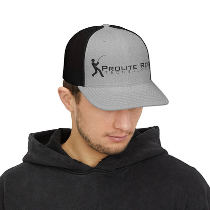 Grey Little Dude Snapback Trucker Cap (Embroidery)