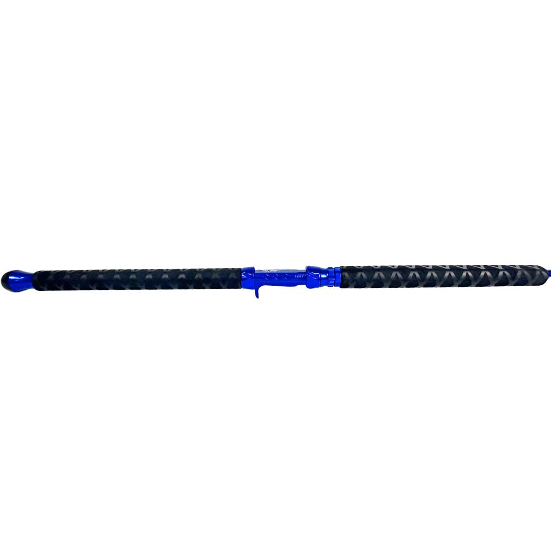 Prolite 10'6" Medium Heavy Salmon Downrigger Trolling Rod – Takedown, 10-25 lb – Blue/Black