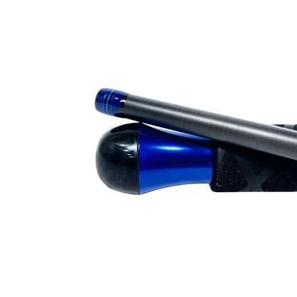 Prolite 10'6" Medium Heavy Salmon Downrigger Trolling Rod – Takedown, 10-25 lb – Blue/Black
