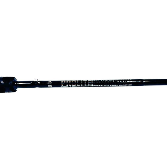 Freshwater DR Spiral Wrapped Rod 7'10" 4-10# | Light Power | Blackout