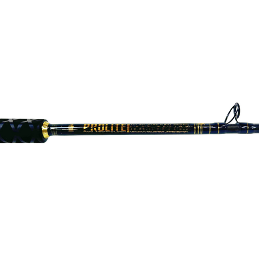 Carbon X Live Bait 7'0" 10-25# Extra Light | Casting w/o Trigger | Golden Boii