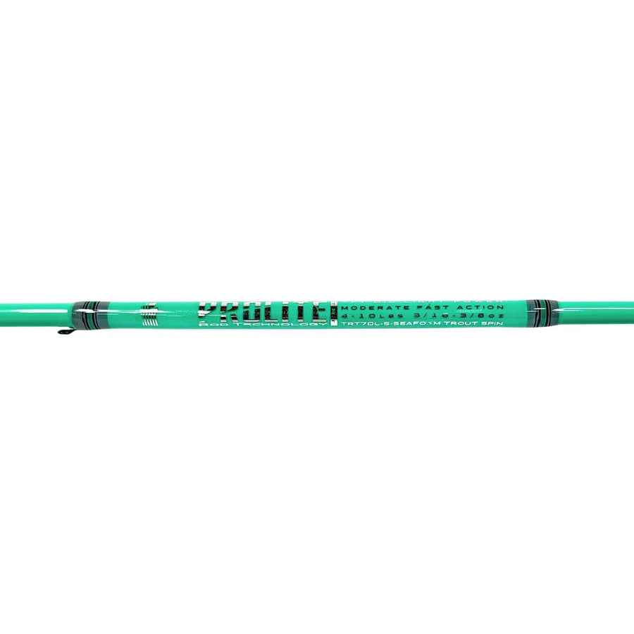 Prolite 7' Trout Spinning Rod 4–10 lb | Light SVX ("Seafoam & Grey")