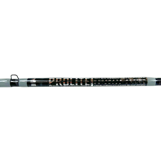 Carbon X Slow Pitch 7'6" 25-50# Medium Heavy | Camo Trim | Casting Trigger | Graphite R/S